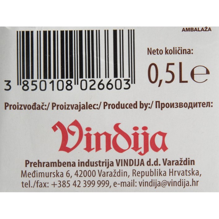 MLIJEKO KOZJE 0,5l VINDIJA