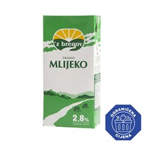 MLIJEKO TRAJNO 2,8%MM 1L BEZ ČEPA VINDIJA