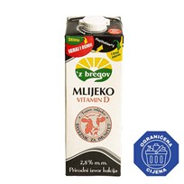 MLIJEKO TRAJNO 2,8%mm + D VITAMIN 1l VINDIJA