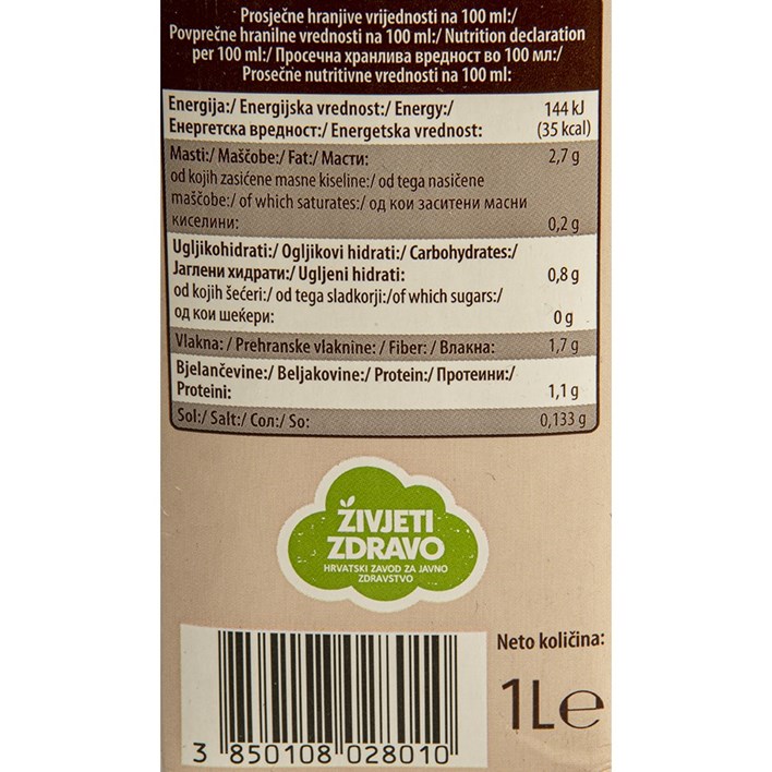 NAPITAK DAR OD BLAGO PRŽENIH BADEMA 1l VINDIJA