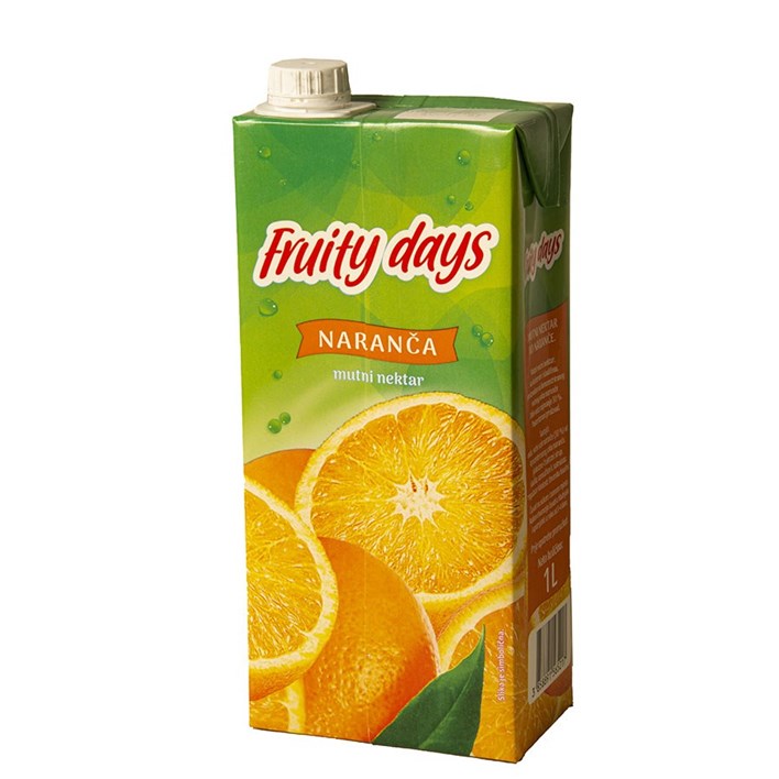 NEKTAR FRUITY DAYS NARANČA  50% 1l ULTRA