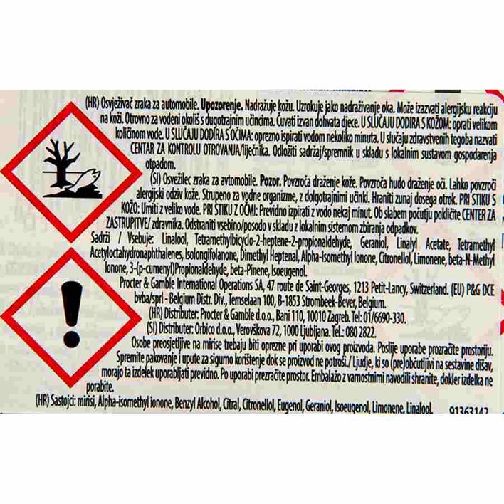 OSVJEŽIVAČ AMBI PUR OCEAN MIST 2ml ORBICO