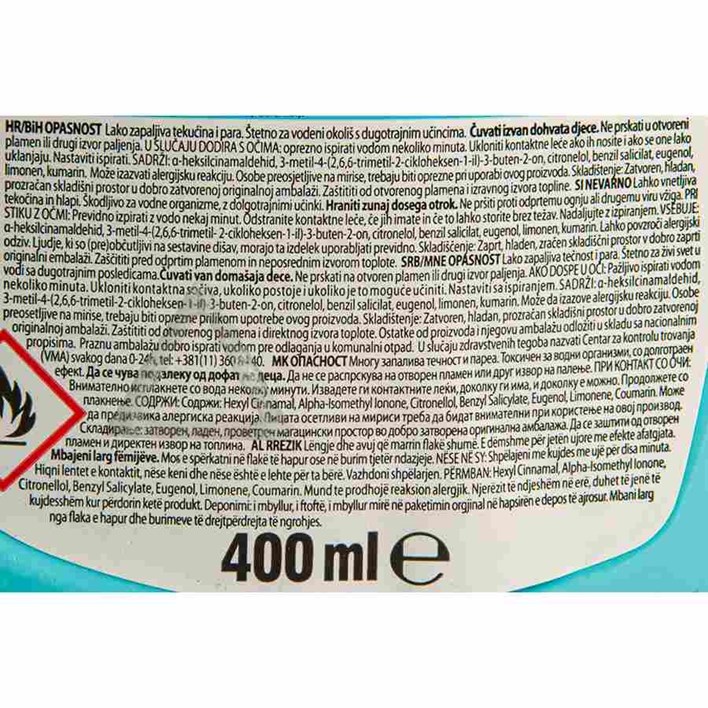 OSVJEžIVAČ BIS ORNEL CALMING 400ML SAPONIA