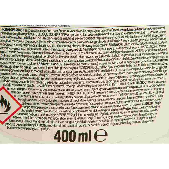 OSVJEŽIVAČ BIS ORNEL GOLDEN DREAM 400ml SAPONIA
