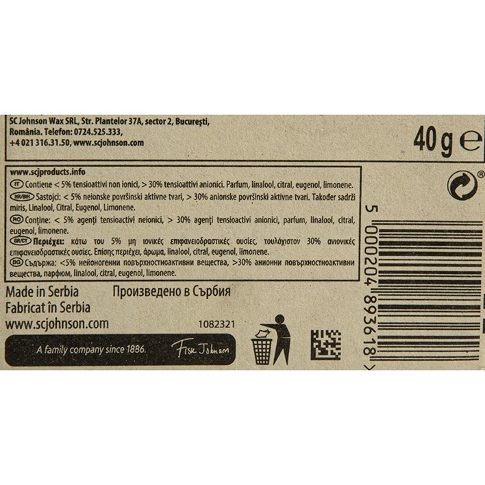 OSVJEŽIVAČ ZA WC ŠKOLJKU DUCK AQUA BLUE 40g ORBICO