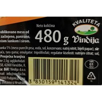 PANIRANI PILEĆI CORDON BLEU SVJEŽI 480g VINDIJA