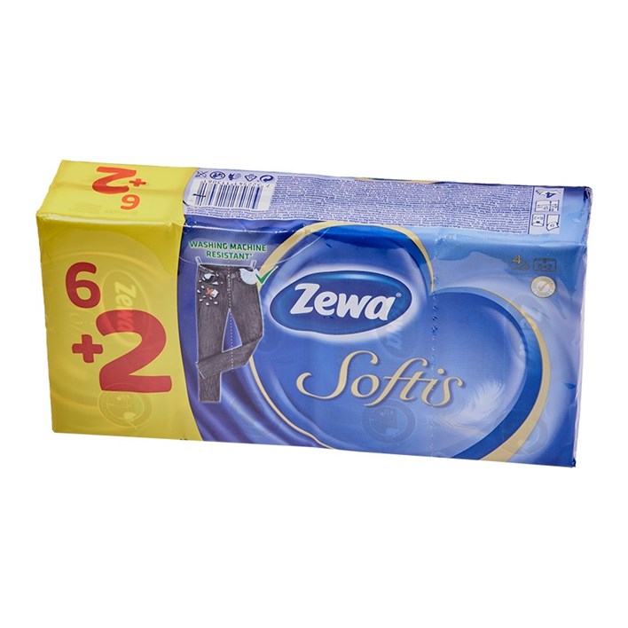 PAPIRNATE MARAMICE ZEWA SOFTIS NEUTRAL 6+2pak AWT