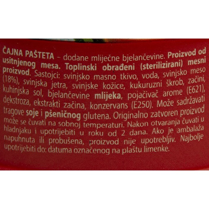 PAŠTETA DOMAĆA PRIČA ČAJNA 100g GAVRILOVIĆ ULTRA