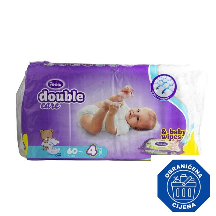 PELENE VIOLETA MAXI 4 60kom JUNIOR