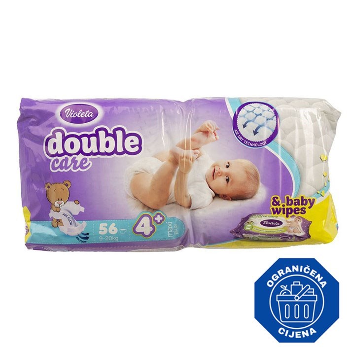 PELENE VIOLETA MAXI PLUS 4 56kom JUMBO
