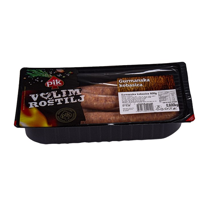 PIK GURMANSKA KOBASICA 600g PIK