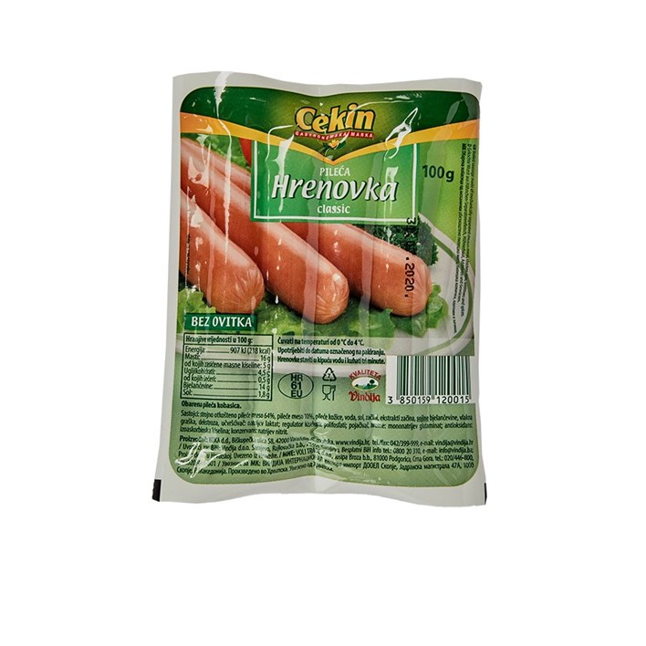 HRENOVKE PILEĆE 100G VINDIJA