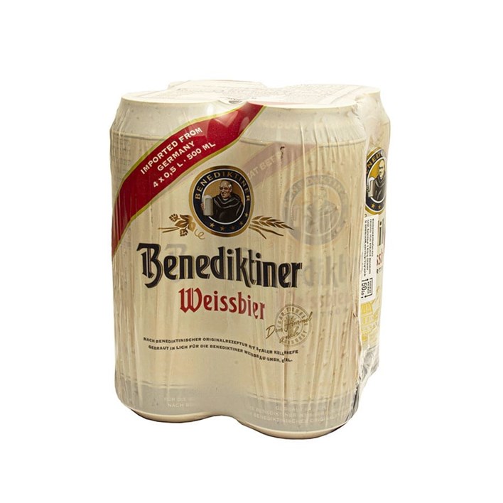PIVO BENEDIKTINER 4X0,5l LIMENKA DOMAK