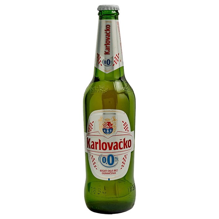 PIVO KARLOVAČKO 0,0% 0,5l POVRATNA AMBALAŽA