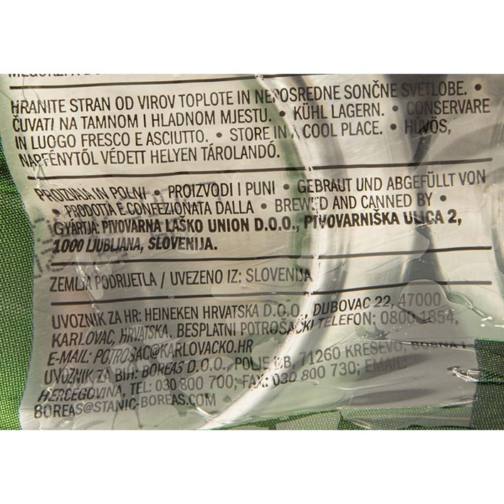 PIVO LAŠKO ZLATOROG 4X0,5l LIMENKA HEINEKEN PIVOVARA