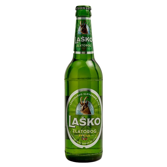 PIVO ZLATOROG LAŠKO 0,5l POVRATNA AMBALAŽA