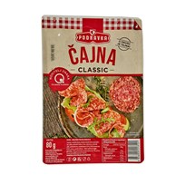 SALAMA ČAJNA KOBASICA NAREZANA 80g PODRAVKA