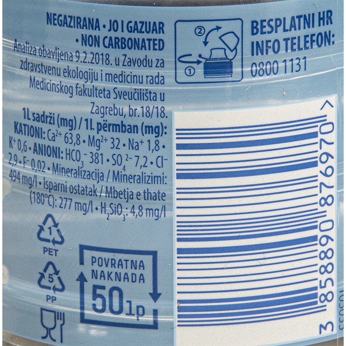 PRIRODNA VODA JANA KIDS 0,33l JAMNICA