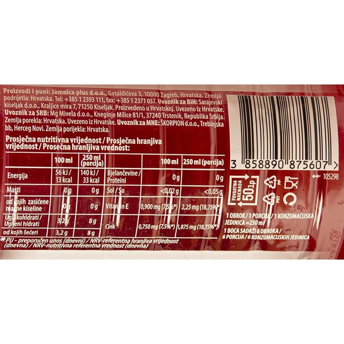 PRIRODNA VODA JANA VITAMIN ANTIOX CRNI RIBIZL 1,5l JMANICA