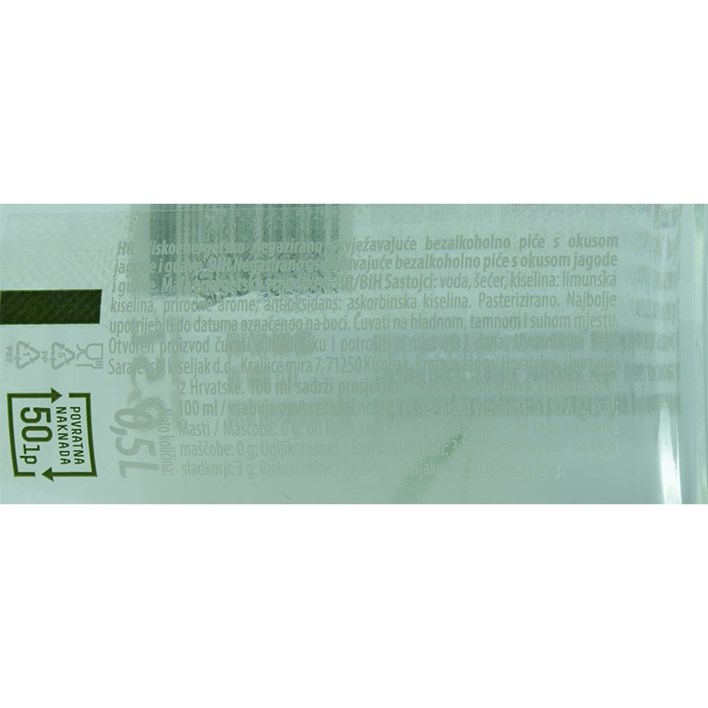 PRIRODNA VODA JANA OKUS JAGODA GUAVA 0,5l