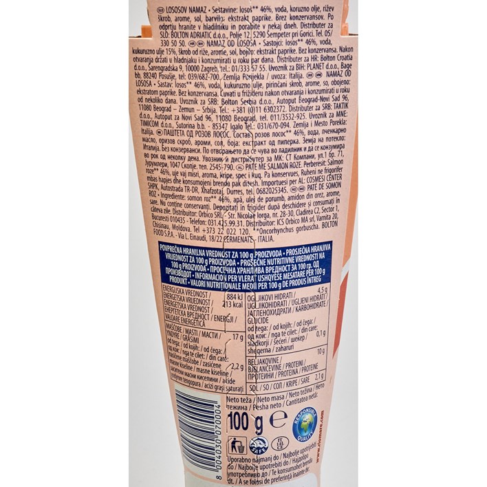 PAŠTETA RIO MARE PATE LOSOS 100g