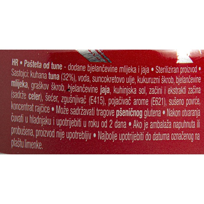 PAŠTETA TUNA 100g GAVRILOVIĆ