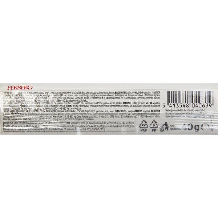 RAFAELLO 40g ATLANTIC