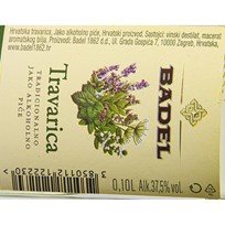 RAKIJA TRAVARICA 0,1l BADEL