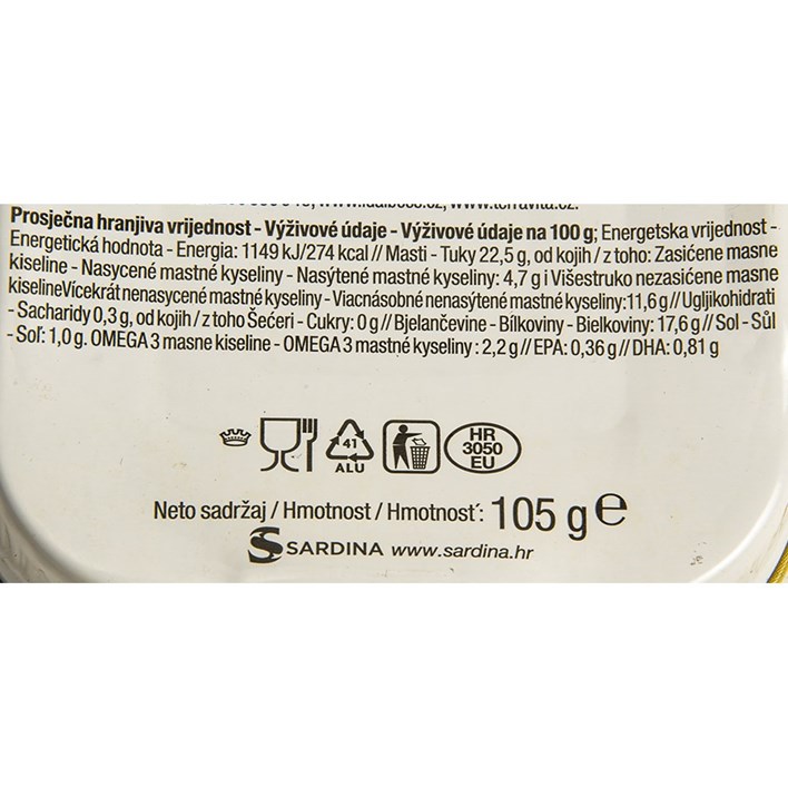 RIBA ADRIATIC QUEEN SARDINA S FEFERONOM 105g SARDINA