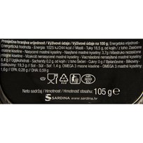 RIBA ADRIATIC QUEEN SARDINA U MASLINOVOM ULJU 105g SARDINA