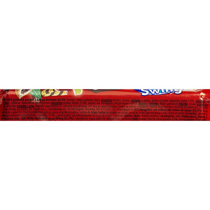 KOLAČ ROLADA SWING KAKAO 150g DUPIN
