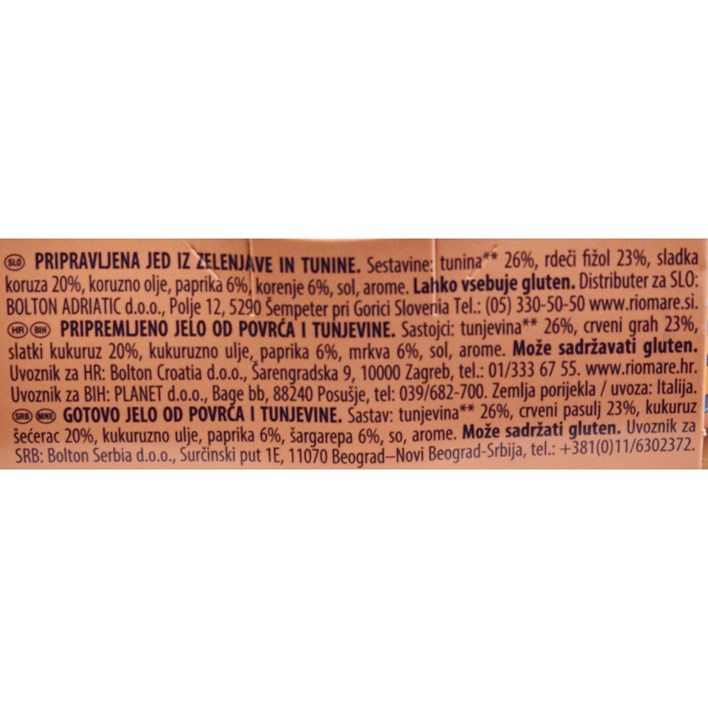SALATA RIO MARE INSALATISSIME MEXICO 160g