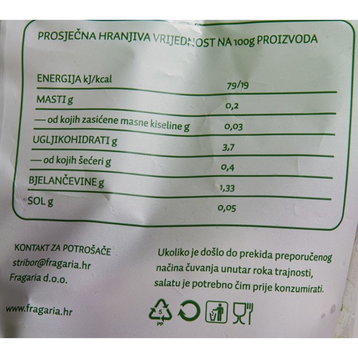 SALATA ŠARENI DUO 200g FRAGARIA