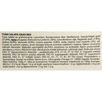 SALATA TUNA BEAN MIX 160g GIANA