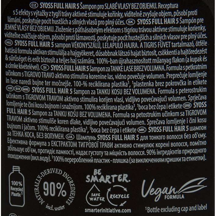 ŠAMPON ZA KOSU SYOSS FULL HAIR 5D 440ml AWT