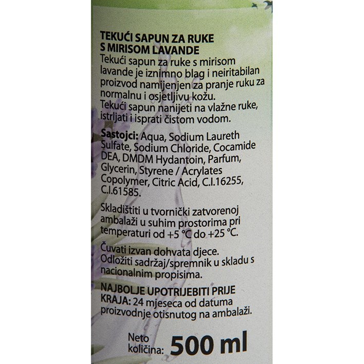 SAPUN TEKUĆI CHARME LAVANDA 500ml ULTRA
