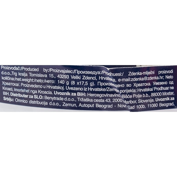 SIR TOPLJENI CLASSIC 140g ZDENKA