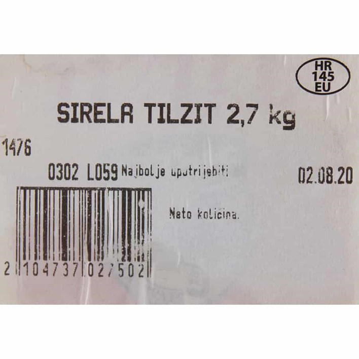SIR TILZIT BLOK DUKAT