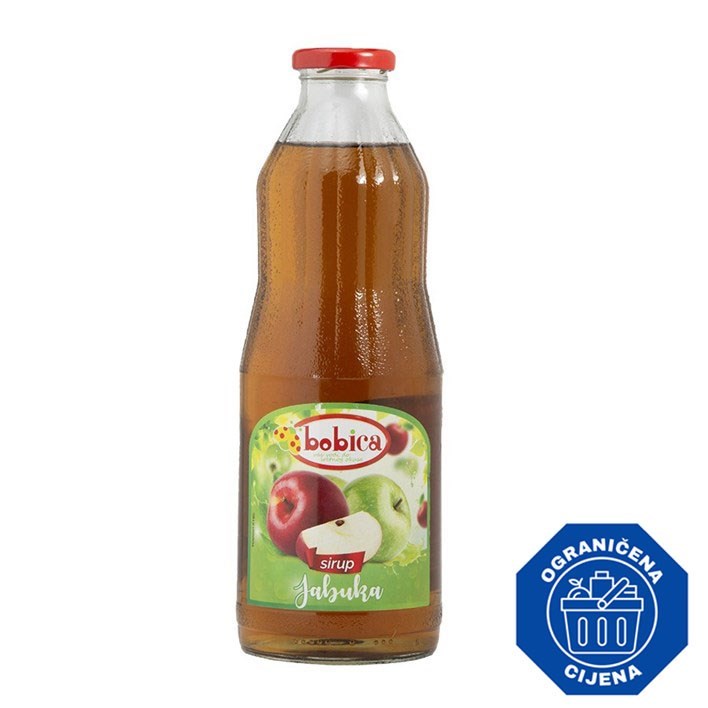 SIRUP BOBICA JABUKA 1l STAKLO SAMBI