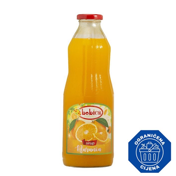 SIRUP BOBICA NARANČA 1l STAKLO SAMBI