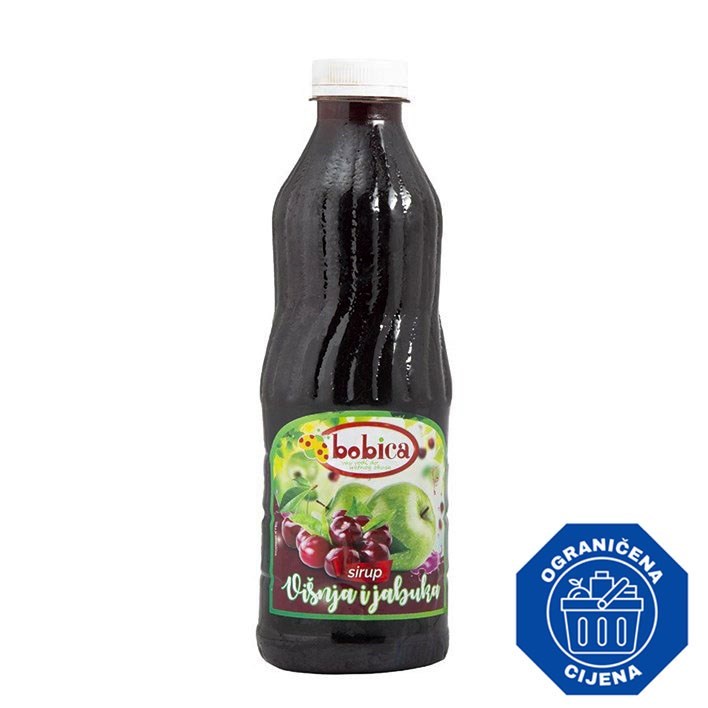 SIRUP BOBICA VIŠNJA JABUKA 1l PVC SAMBI