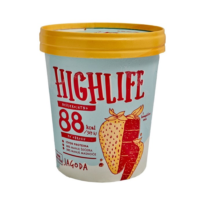 SLADOLED HIGH LIFE JAGODA 460ml