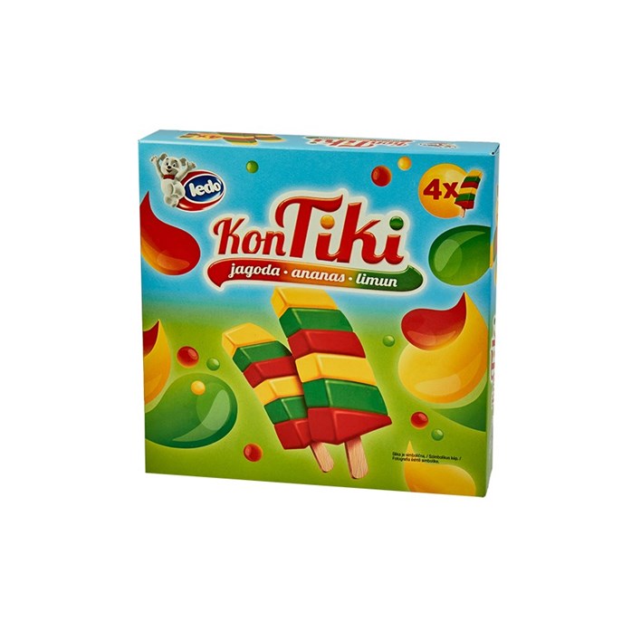 SLADOLED M4 KONTIKI 4X70ml LEDO