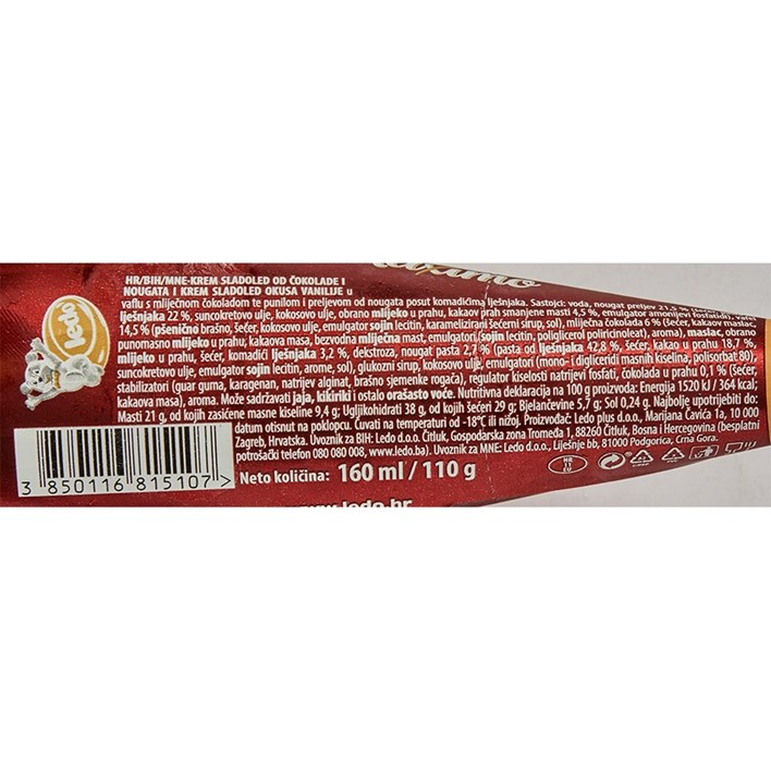 SLADOLED MAXIMO 160ML LEDO