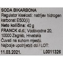 SODA BIKARBONA 40g FRANCK