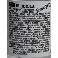 SOK GAZIRANI SCHWEPPES TONIC WATER SLIMLINE 0,5l COCA COLA