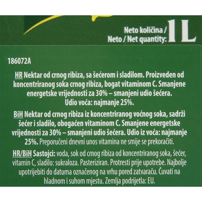 SOK JUICY NEKTAR CRNI RIBIZ 1l JAMNICA