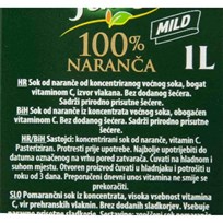 SOK JUICY NARANČA MILD 100% 1l AWT