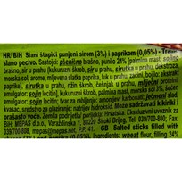 ŠTAPIĆ SALTAS SIR PAPRIKA 40g SAPONIA