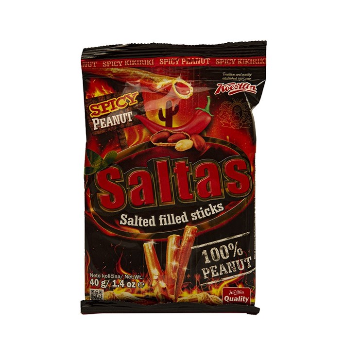 ŠTAPIĆI SALTAS SPICY 40g SAPONIA
